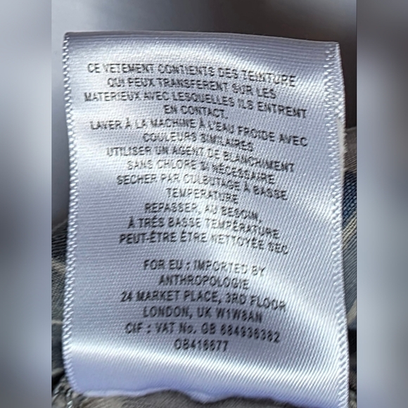 Pilcro and Letterpress women’s khaki /beige cotton pants, size 29 - Picture 10 of 11